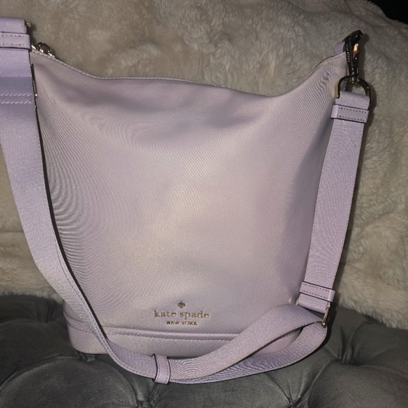 kate spade Handbags - Kate spade lilac duffle bag